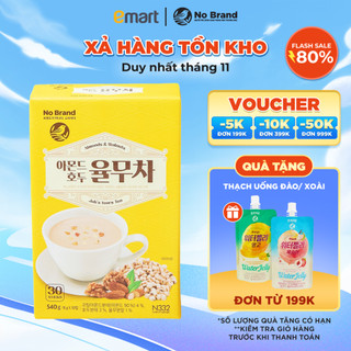 Trà Ý Dĩ Hạnh Nhân No Brand Hộp 540G/ 30 Gói - Emart VN