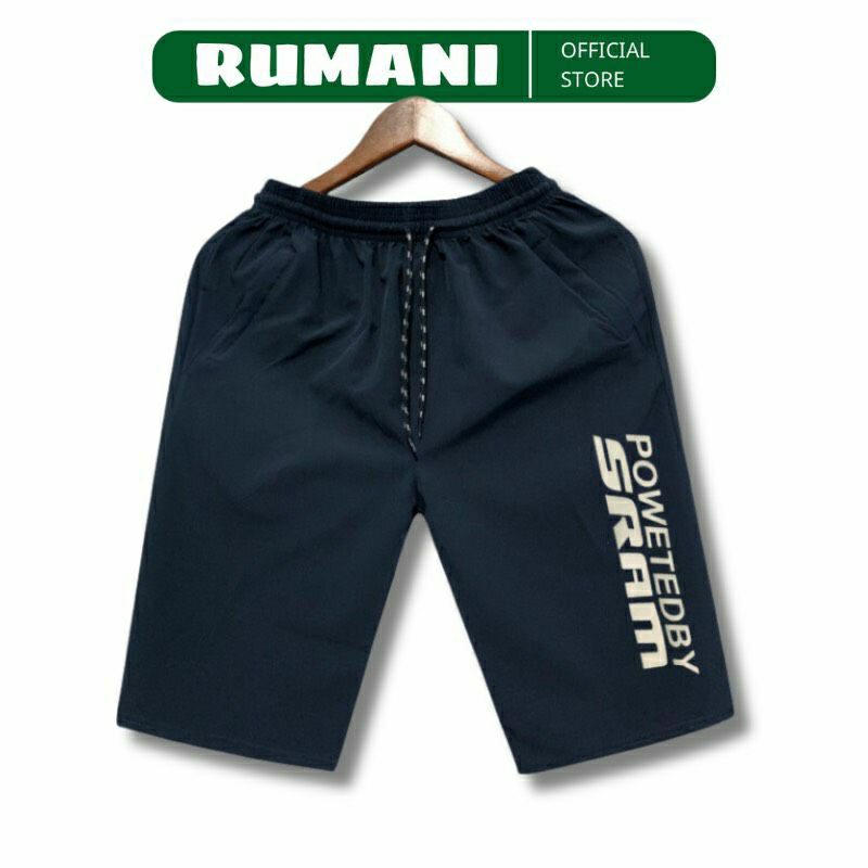 Quần đùi ngố nam thể thao, quần short nam lưng thun đẹp QNstram nhiều màu RUMANI