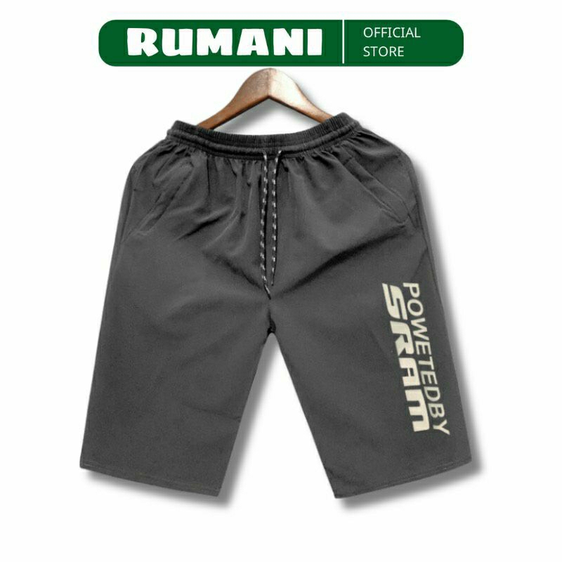 Quần đùi ngố nam thể thao, quần short nam lưng thun đẹp QNstram nhiều màu RUMANI