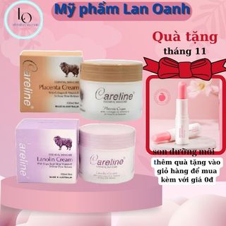Kem dưỡng ẩm da mặt,body nhau thai cừu Careline 100ml giúp mềm mịn,trắng da Úc