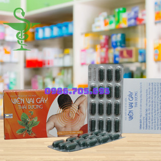 Viên vai gáy Thái Dương-Hỗ trợ giảm đau vai gáy- Hộp 30 viên