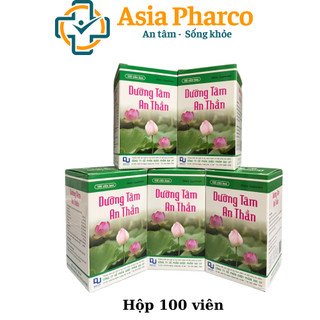 Dưỡng tâm an thần cải thiện giấc ngủ, hộp 100 viên đại uy