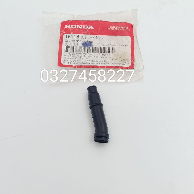 Cao su nắp dây ga, bình xăng con WAVE A, RS, S100... zin