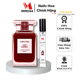 Nước hoa nữ Tom Ford Lost Cherry lưu hương cực lâu ngọt ngào chiết 10ml - Rosee_perfume
