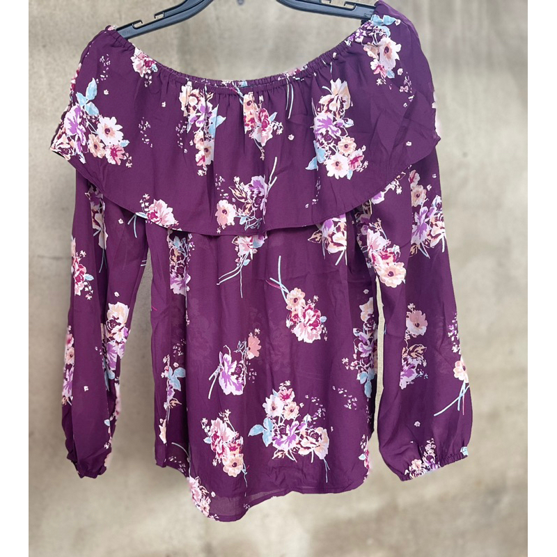 ÁO VOAN HOA MẶC ĐC 2 KIỂU