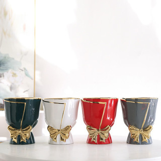 Chậu nơ men bóng gốm sứ quảng châu