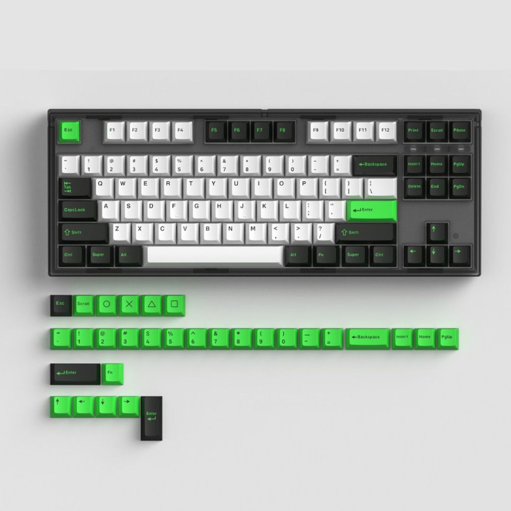 GP87CP - Bàn phím cơ FL-Esports GP87CP RGB Hotswap, Gasket Mount, Gateron Pro