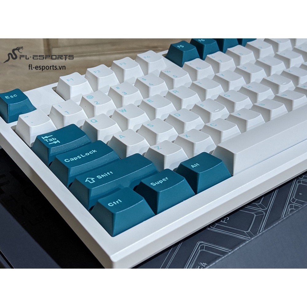 FL980 CPM - Bàn phím cơ FL-Esports FL980CPM Sea Salt / Cool Mint