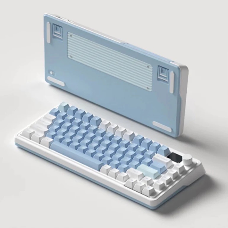 Bàn phím cơ FL-Esports CMK75 SAM Lake Placid Blue / Desert Grey / Hazy Shade / Ultramarine