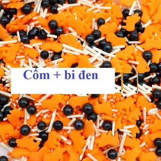 Cốm mầu trang trí bánh