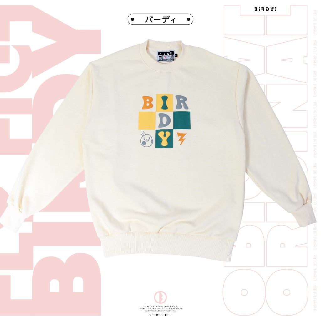 ÁO SWEATER  BIRDY TIC TAC TOE RESTRICTED