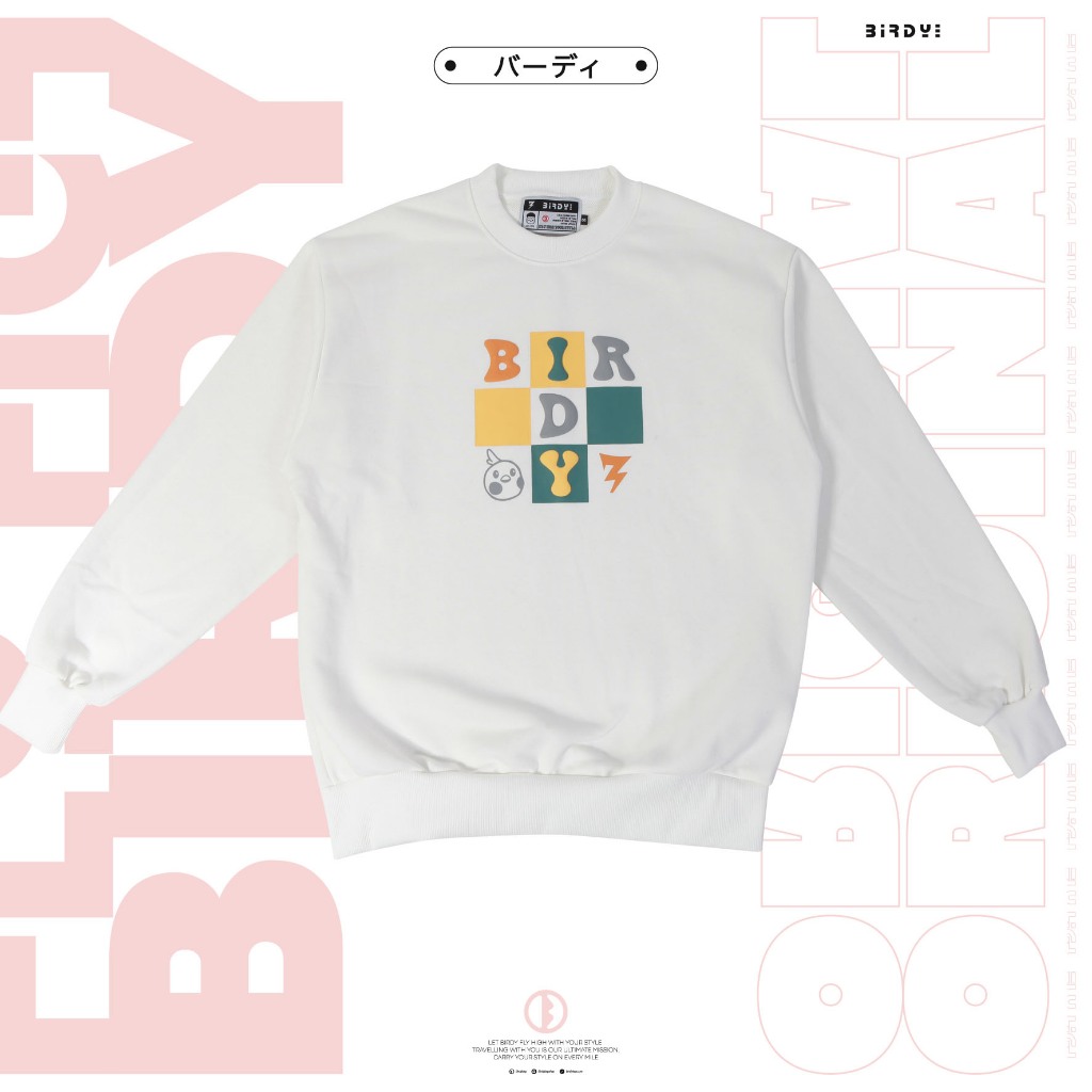 ÁO SWEATER  BIRDY TIC TAC TOE RESTRICTED