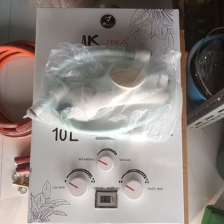 Bình nóng lạnh Gas Pansy 10L (Combo)