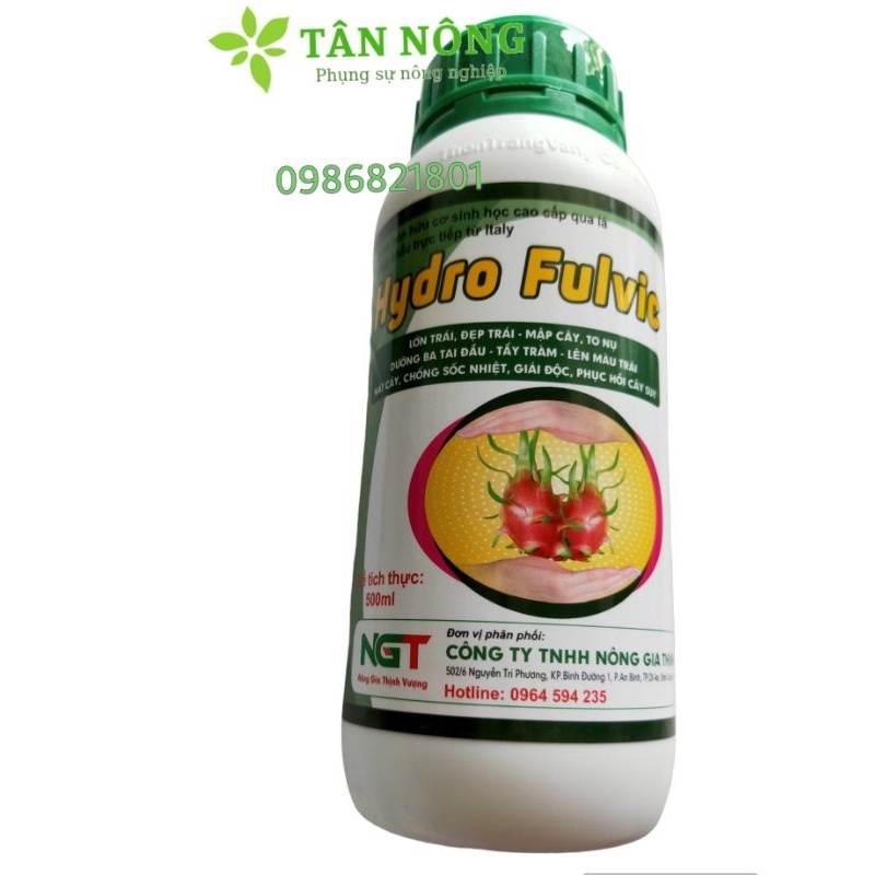Phân bón lá HYDRO FULVIC 500ml