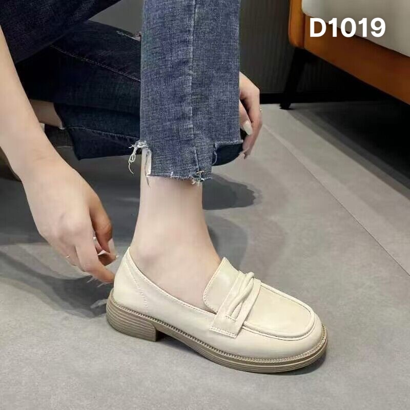 Giày Moca nữ da mềm Fullbox - D1019