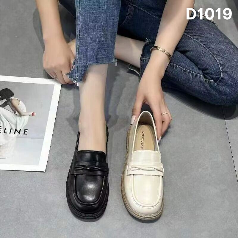 Giày Moca nữ da mềm Fullbox - D1019