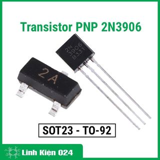 Sản phẩm Transistor PNP 2N3906 0.2A-40V