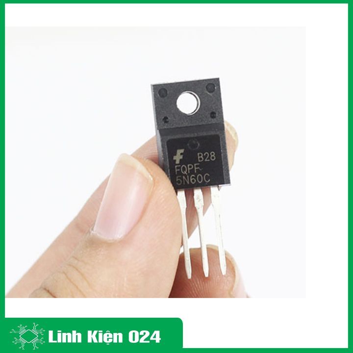 Sản phẩm MOSFET 5N60 TO-220 5A 600V N-CH