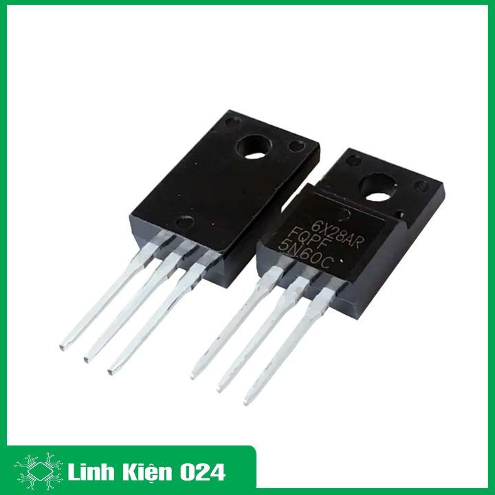 Sản phẩm MOSFET 5N60 TO-220 5A 600V N-CH
