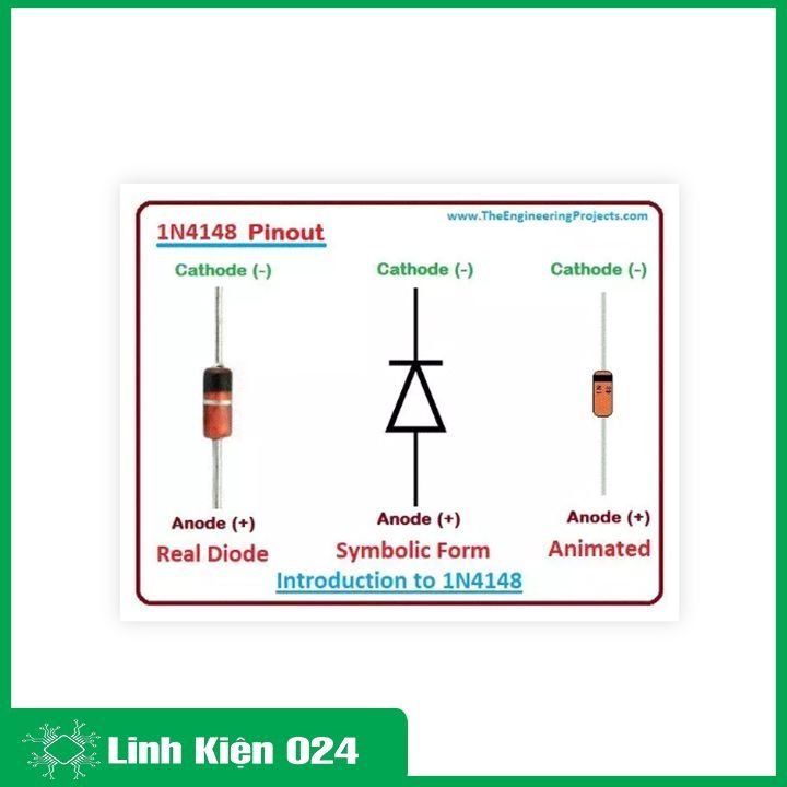 Diode 1N4148 450mA 100V