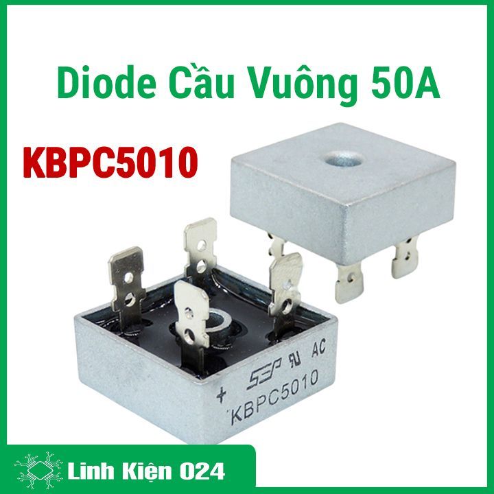 Diode Cầu Vuông 50A KBPC5010
