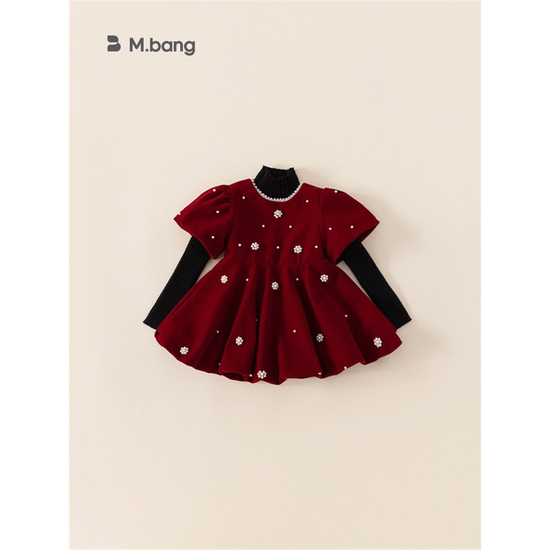 Váy nhung BabyCity chính hãng cho bé