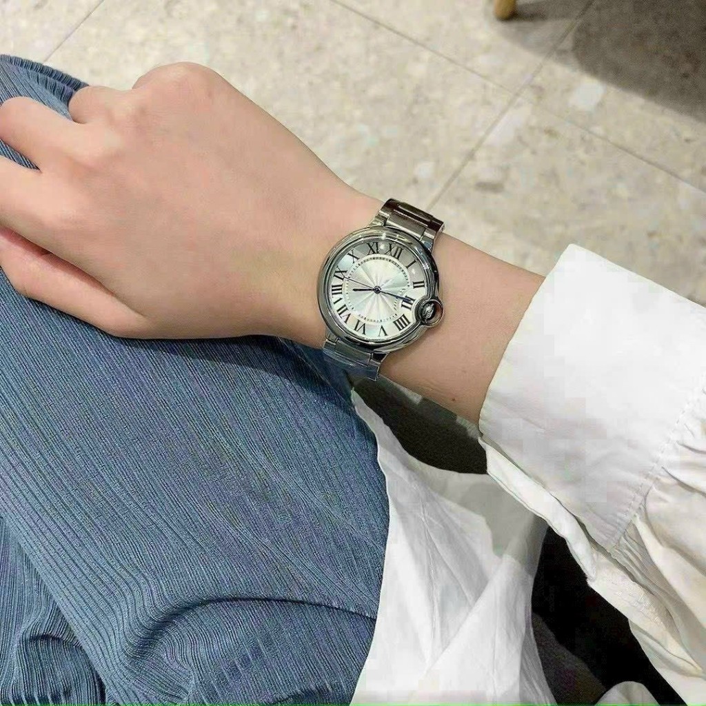 Đồng hồ nam nữ dây kim loại TB490 chống nước bảo hành