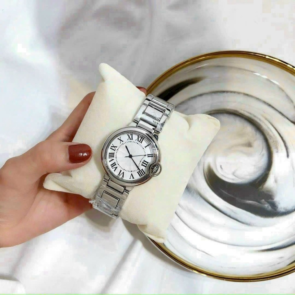 Đồng hồ nam nữ dây kim loại TB490 chống nước bảo hành