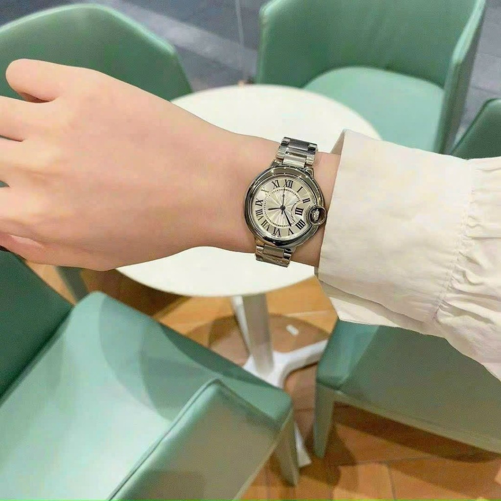 Đồng hồ nam nữ dây kim loại TB490 chống nước bảo hành