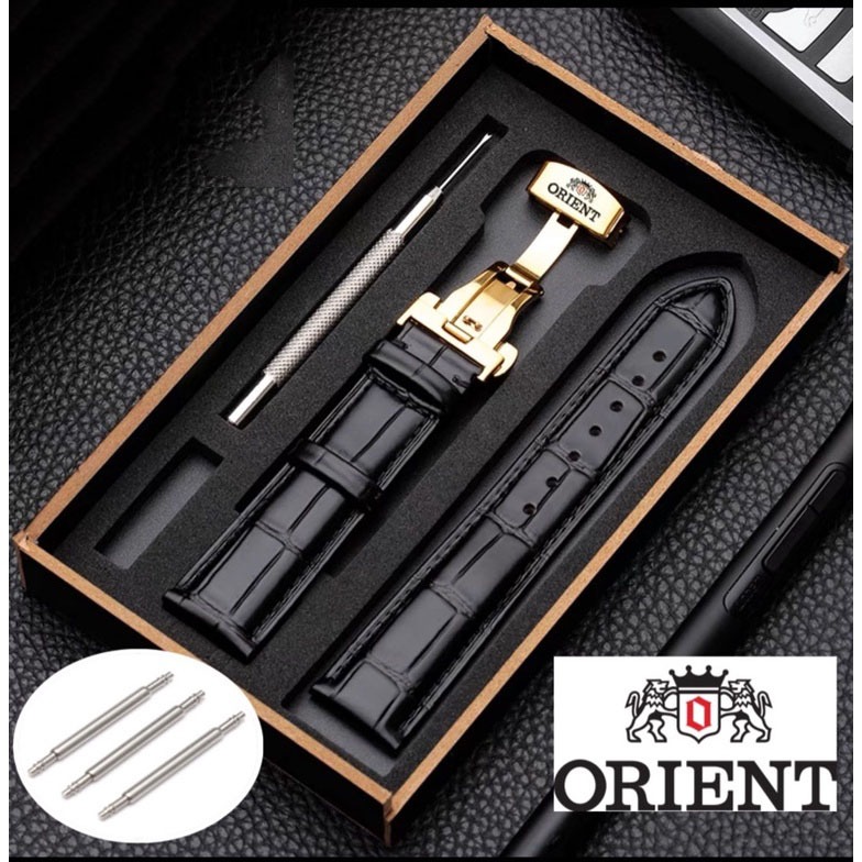 Dây da đồng hồ Orient cao cấp