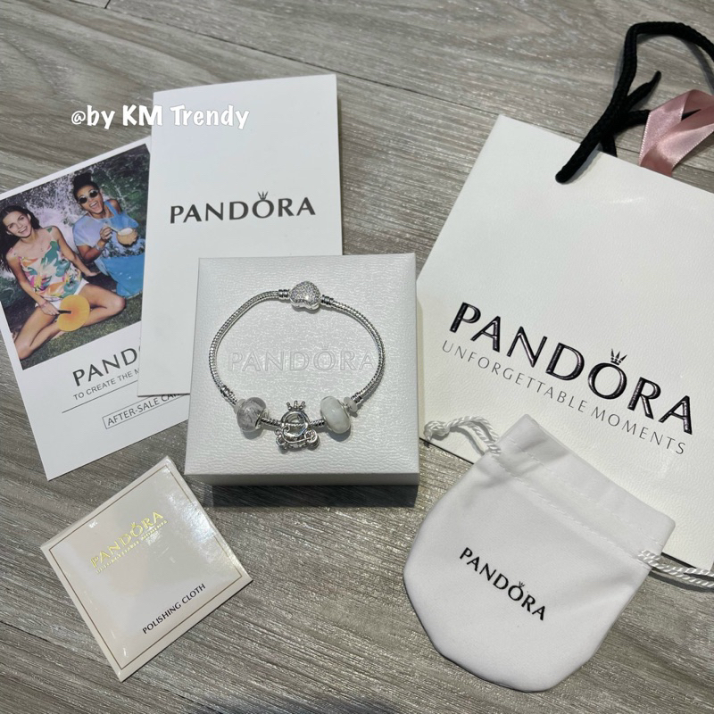 VÒNG TAY PANDORA FULL CHARM PHA LÊ