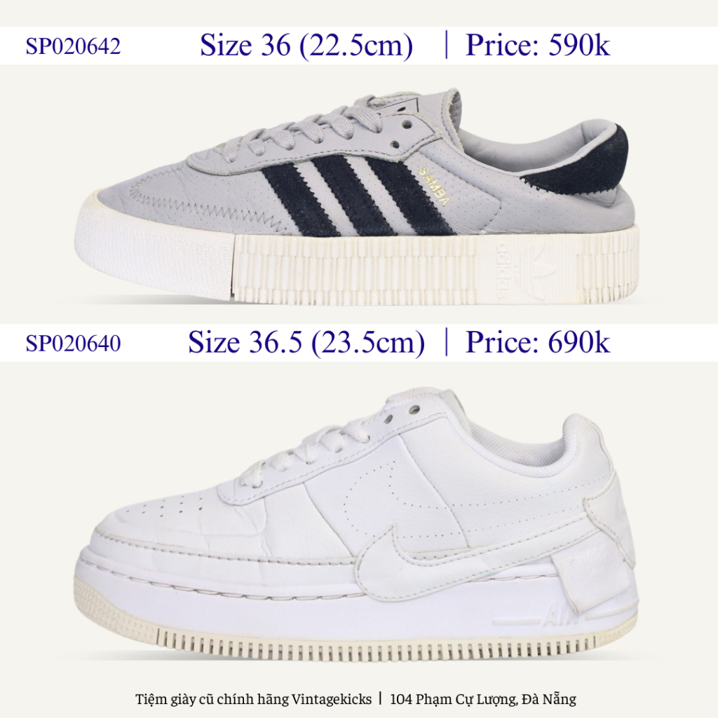 Giày 2hand thể thao Vintagekicks