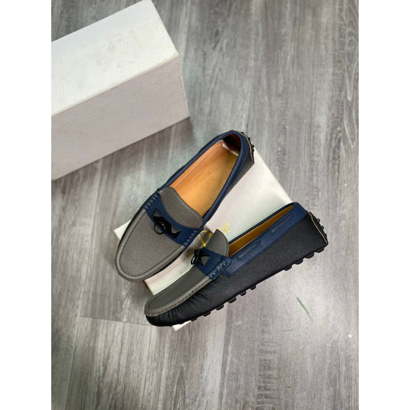 Giầy moca nam LV , giầy lười nam da PU cao cấp full size 38-42