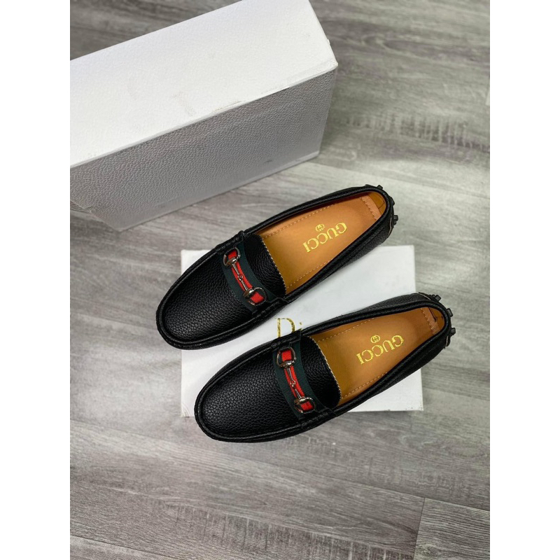 Giầy moca nam LV , giầy lười nam da PU cao cấp full size 38-42