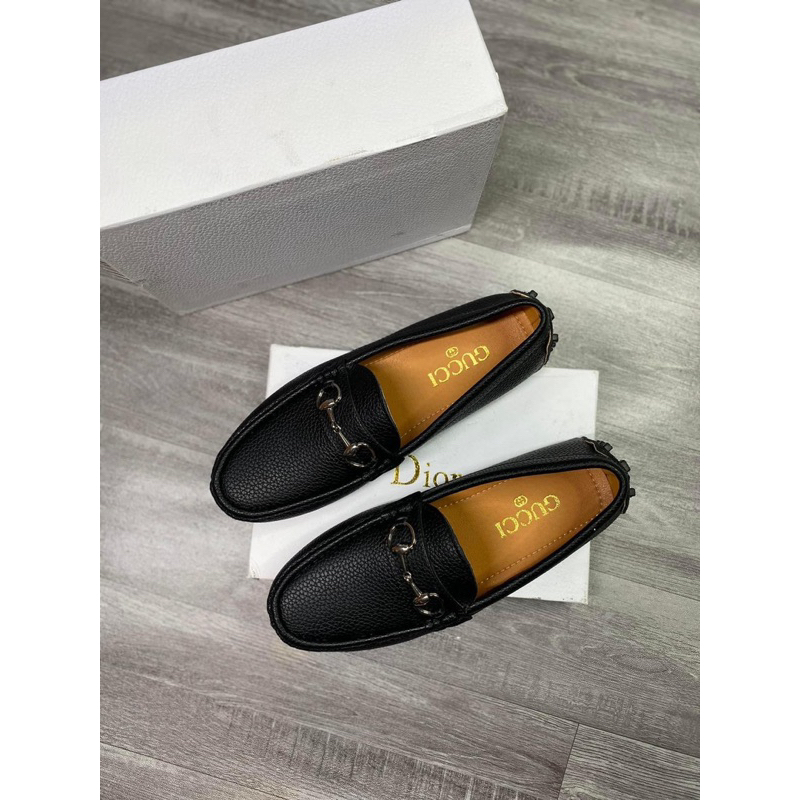 Giầy moca nam LV , giầy lười nam da PU cao cấp full size 38-42