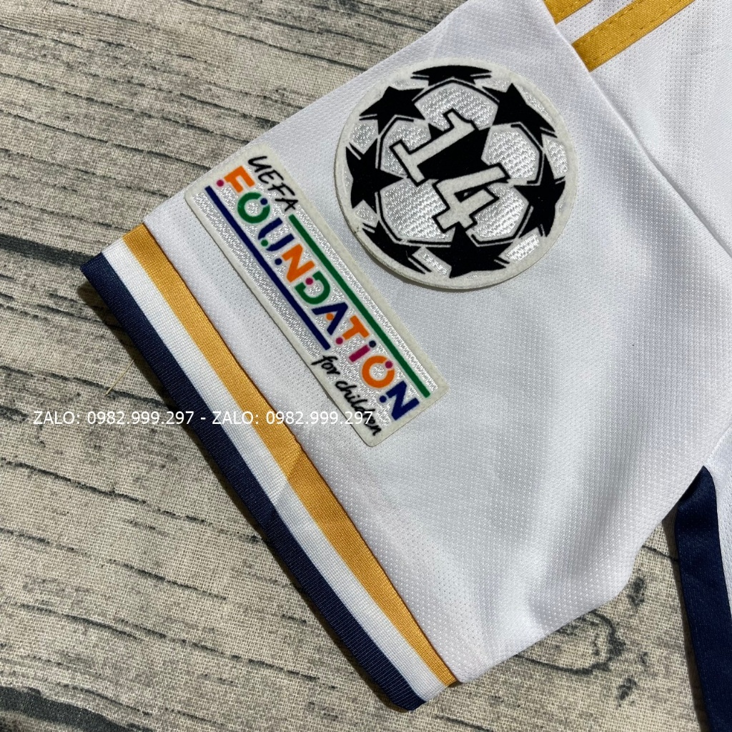 Quần Áo Bóng Đá CLB Real Madrid Sân Nhà/Sân Khách 2023,2024 - Chuẩn Mẫu Thi Đấu 99%- Vải Thái