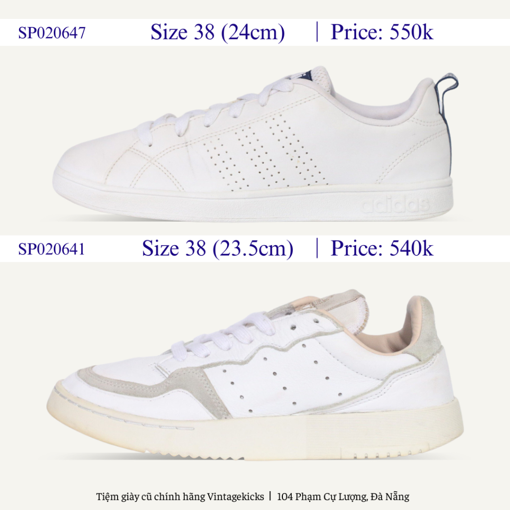 Giày 2hand thể thao Vintagekicks