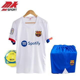 Bộ quần áo bóng đá barca sân khách 2024-mk