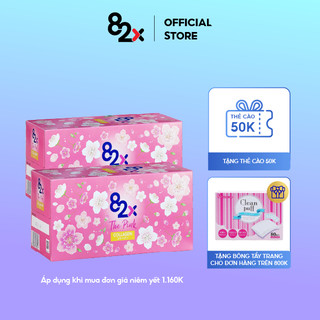 Combo 2 Hộp The Pink 82X -Nước uống Collagen tiện lợi đến từ Nhật Bản hàm lượng 1000mg , dung tích 100ml/chai.