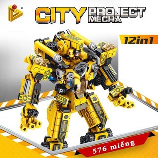 Đồ Chơi Lắp Ráp Robot Biến Hình Tổng hợp nhiều mẫu Blockbuilding