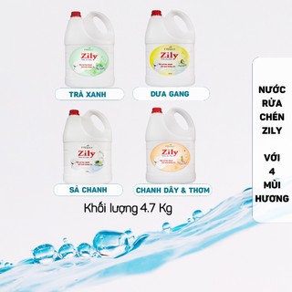 Nước Rửa Chén Zily Chai 4.7Kg