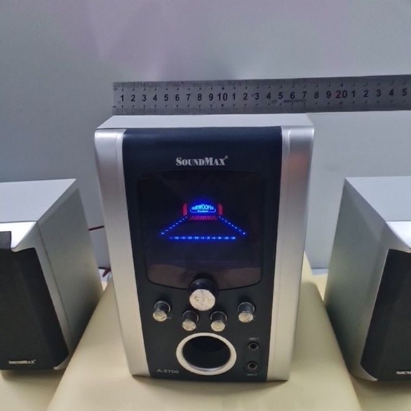 Bộ loa vi tính 2.1 SOUNDMAX model A- 2700 có karaoke, đã gắn bluetooth