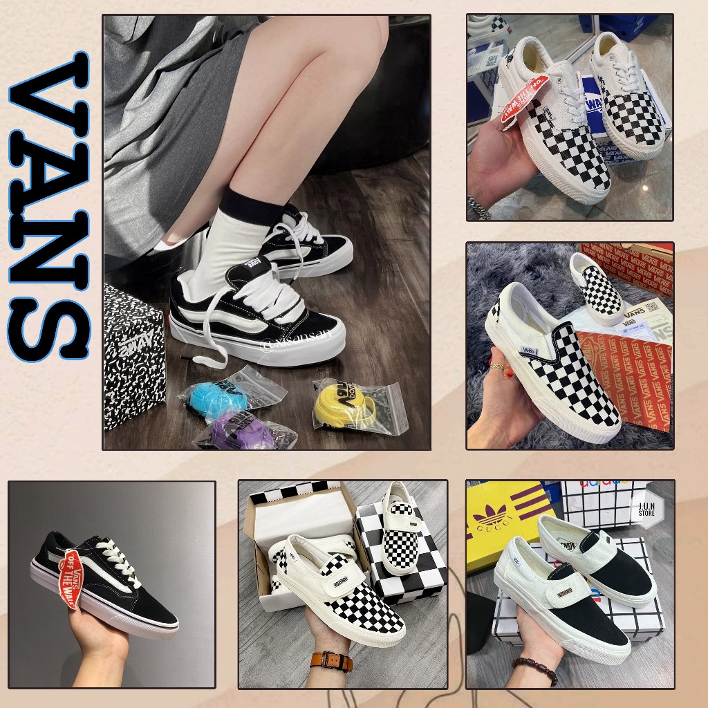 Giày Vans hàng chuẩn Bản Trung S.Cấp Full Box Bill