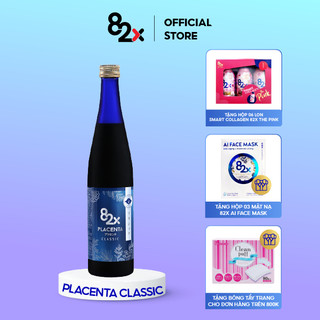 82X PLACENTA CLASSIC Dạng Nước 450.000mg Nhau Thai "Heo Hạnh Phúc", Nước Uống Đẹp Da Chống Lão Hóa Đến Từ Nhật Bản 500ml