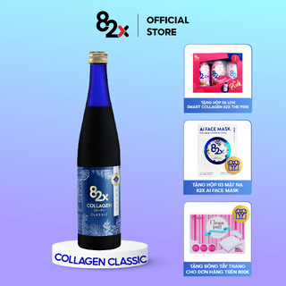82X COLLAGEN CLASSIC Dạng Nước 120.000mg Collagen Peptide Từ Da Cá Ngừ Đại Dương- Nước Uống Đẹp Da Đến Từ Nhật Bản 500ml
