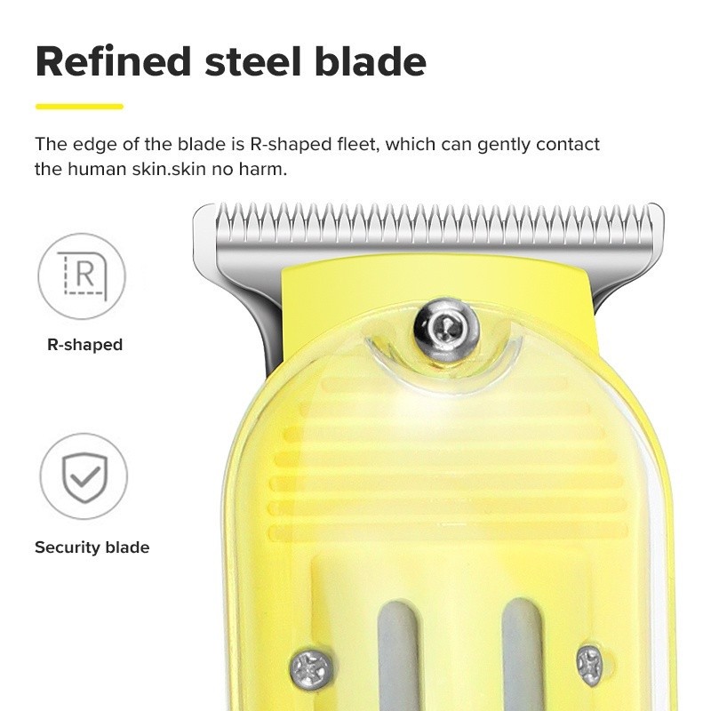 Tông đơ T9 Không Dây, Sạc Pin Chuyên Dụng Cắt Tóc Gia Đình - Cắt Tóc Tạo Kiểu Siêu Nét, Cạo Râu