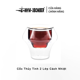 Cốc thủy tinh 2 lớp 60ml cách nhiệt mhw_3bomber | nighten cup
