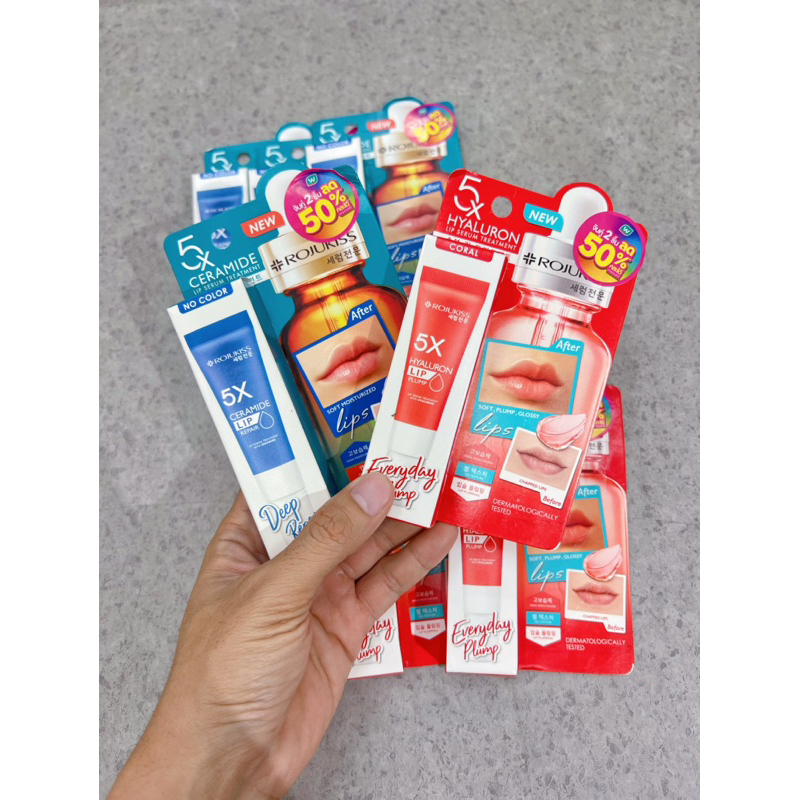 Serum Dưỡng Môi Rojukiss Hỗ Trợ Phục Hồi Chuyên Sâu Và Giúp Mềm Mịn Thái 10gr