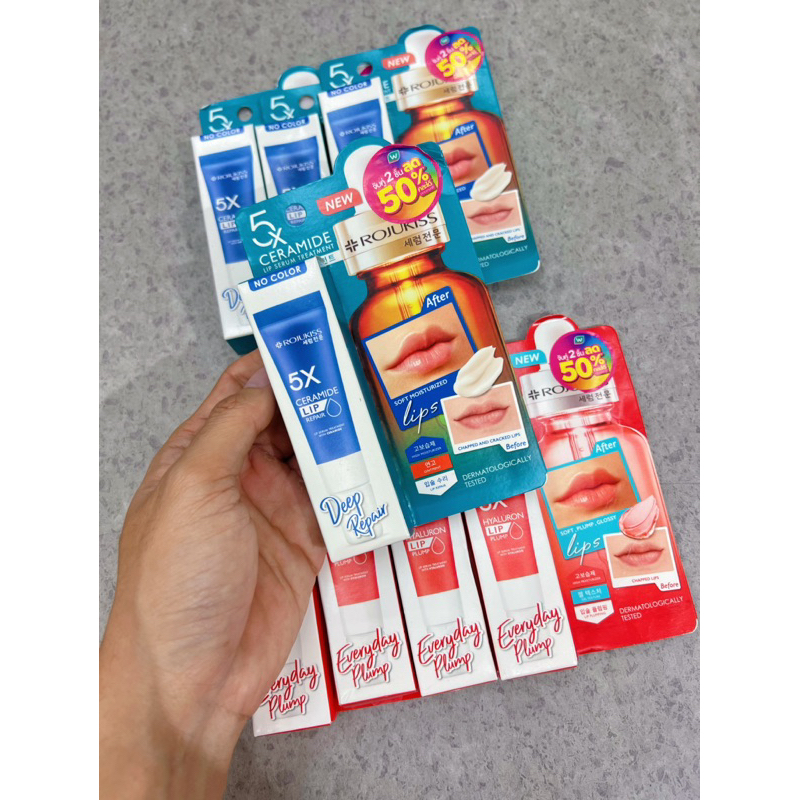 Serum Dưỡng Môi Rojukiss Hỗ Trợ Phục Hồi Chuyên Sâu Và Giúp Mềm Mịn Thái 10gr