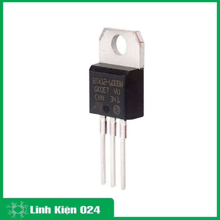Linh kiện Triac BTA12-600B TO-220 600V 12A